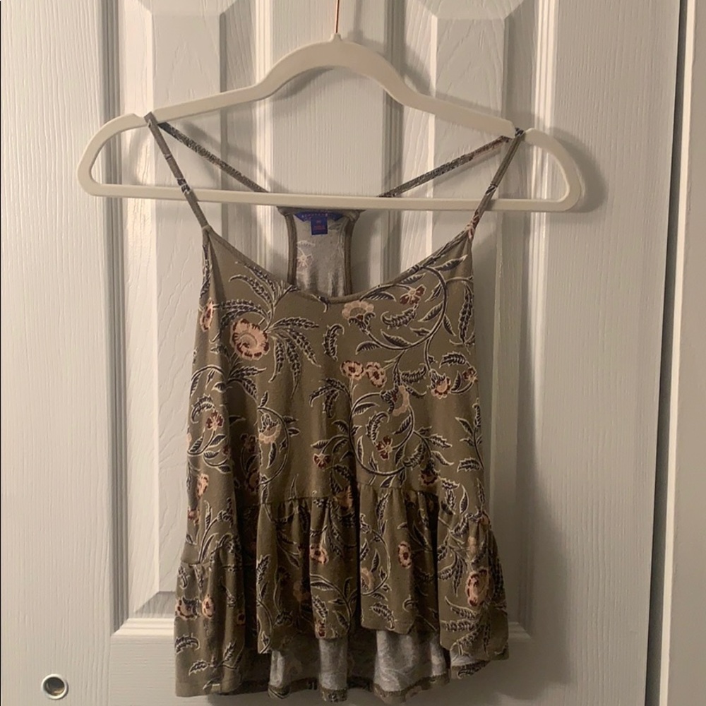 Floral tank top